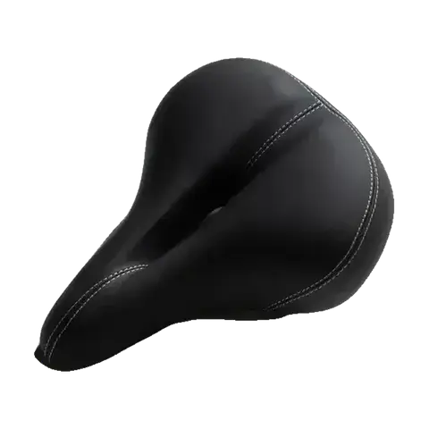 Comfort saddle wide with springs – all fatbikes
