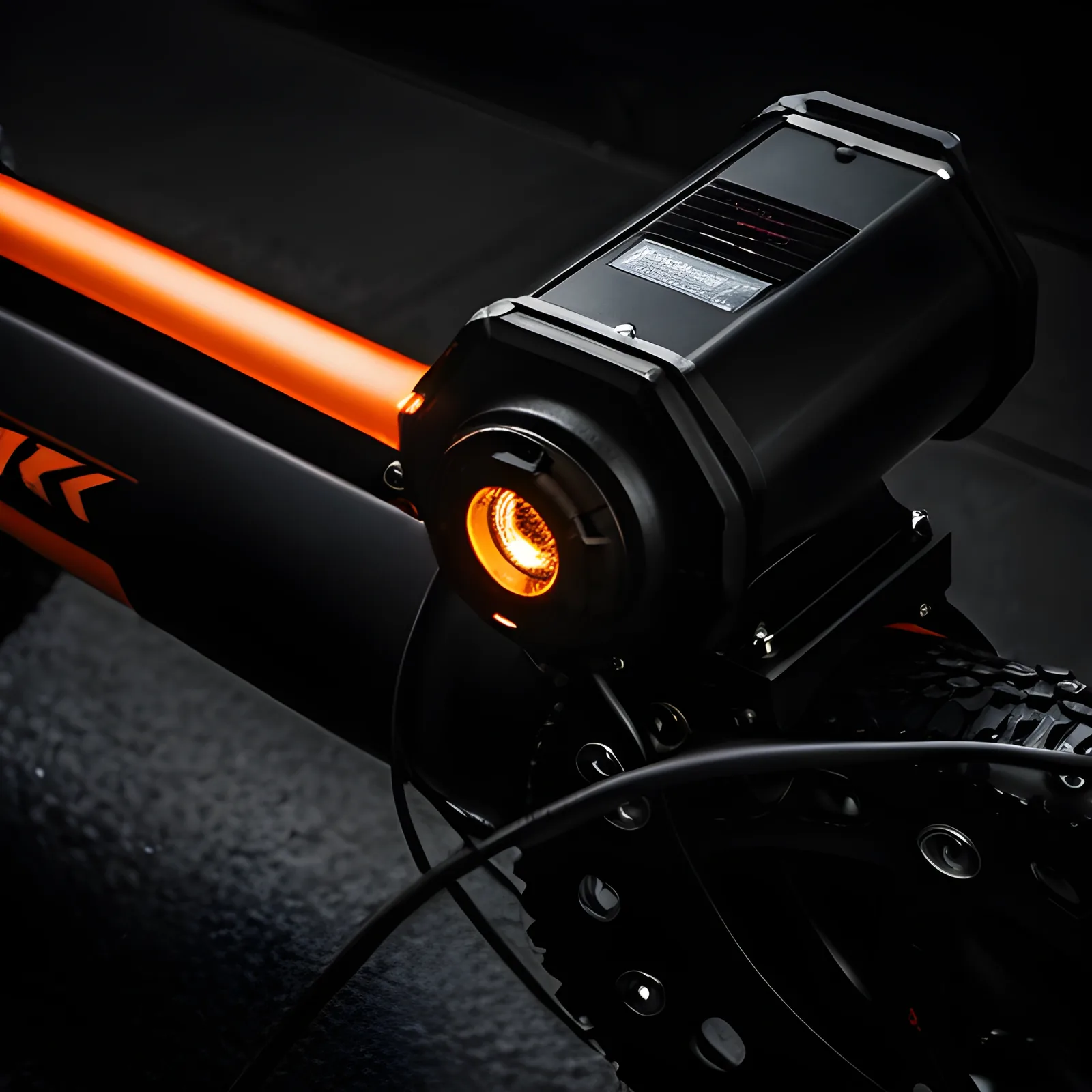 Fatbike hub motor and battery — parts for dealers and repair shops