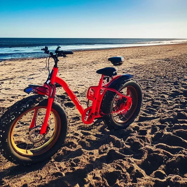 Fatbike out in nature